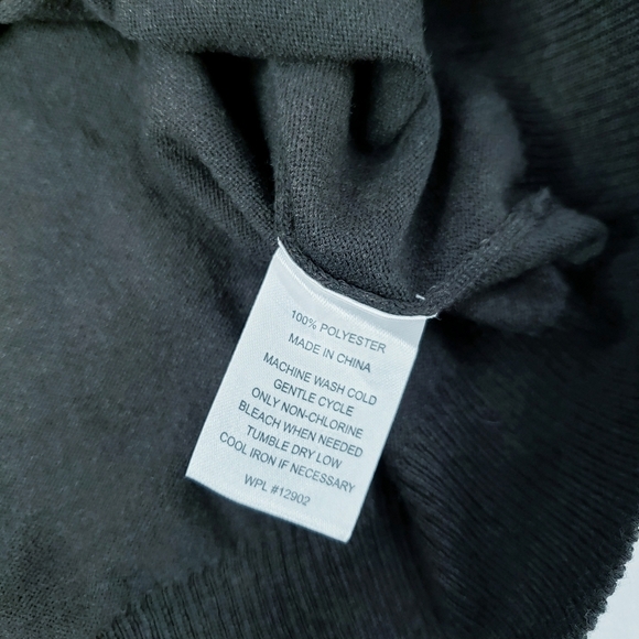 Last Chance! NWT Haggar Men's V Neck Sweater Chocolate Heather Brown Long Sleeve - Picture 6 of 6